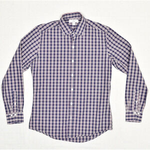 Buttoned Down Men Shirt Long Sleeve Cotton Blend Multicolor Size M 15-15.5 34/35